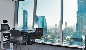 Business center in UAE